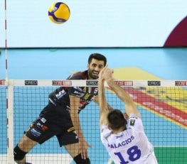 پیروزی لوبه برابر لاتینا در هفته سوم لیگ والیبال ایتالیا با درخشش امیر غفور