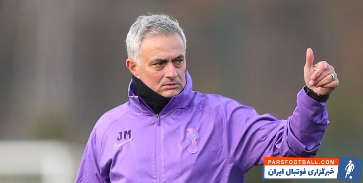 مورینیو ؛ بند قرارداد 2 میلیون پوندی برای مورینیو در صورت قرار گرفتن تاتنهام در بین بیگ فور