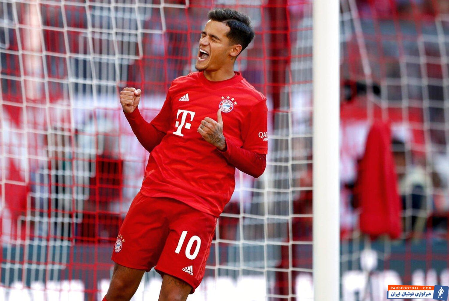 کوتینیو ؛ استفاده کوتینیو از لباس فیک و بچگانه بایرن مونیخ به خاطر جثه کوچکش