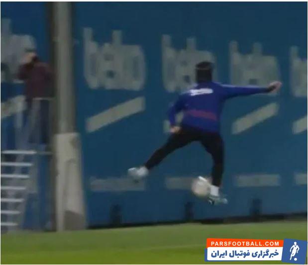 لوئیس سوارز اندکی قبل از بازی با مایورکا در تمرینات یک گل پشت پای زیبا به ثمر رسانده بود تا ثابت کند گل پشت پای فوقالعاده به مایورکا تصادفی نبوده است.