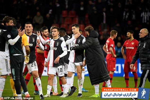 رونالدو ؛ عصبانیت رونالدو از جیمی جامپ دیدار برابر بایرلورکوزن