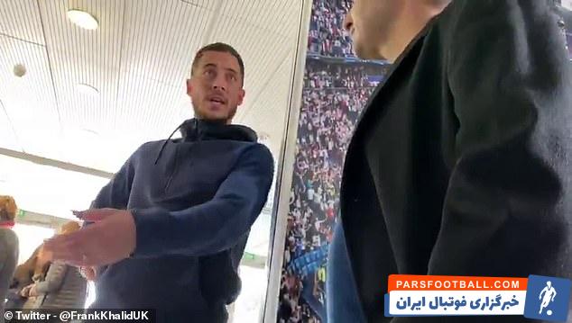 تصاویری از ادن هازارد منتتشر شده که به نظر می رسد هازارد به یک هوادار چلسی قول بازگشت به این تیم بعد از حضور در رئال مادرید را داده است.