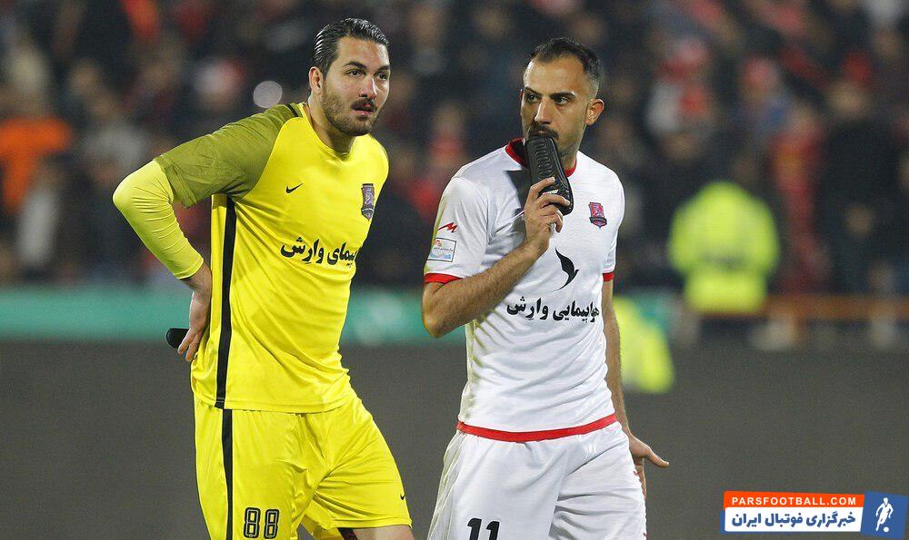 حقیقی درون دروازه نساجی نمایش خوبی داشت حقیقی با وجود گلی که خورد در چند صحنه به خصوص در نیمه اول با واکنش های دیدنی مانع از باز شدن دروازه نساجی شد.