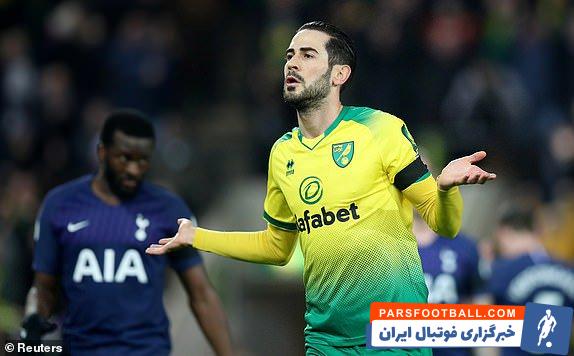 مورینیو ؛ اشتباه عجیب ژوان فویث مدافع تاتنهام در دیدار برابر نوریچ