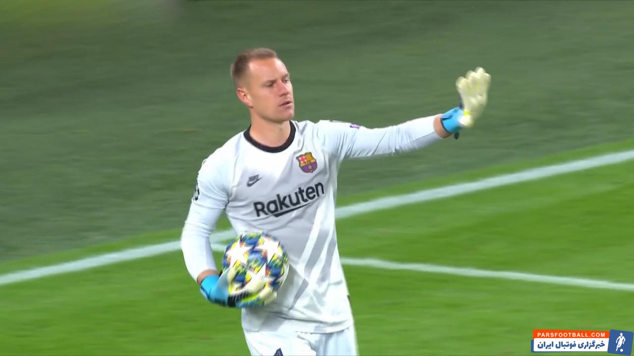 تراشتگن ؛ برترین سیو های تراشتگن برای بارسلونا در لیگ قهرمانان اروپا
