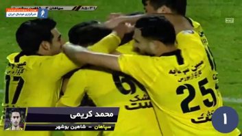 برترین گل های هفته شانزدهم رقابت های لیگ برتر خلیج فارس