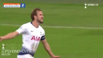 کین ؛ 20 گل هری کین ستاره باشگاه فوتبال تاتنهام در لیگ قهرمانان اروپا