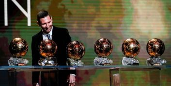 مسی ؛ فهرستی از 10 بازیکن برتر دارنده توپ طلا در فوتبال جها