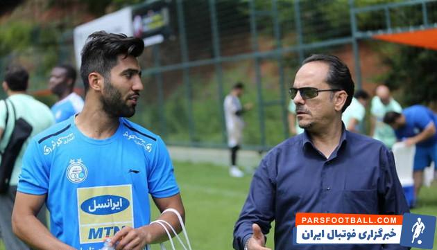 استقلال ؛ توفیقی : خیلی دردناک است وقتی می بینم مربی بالای سر تیم نیست