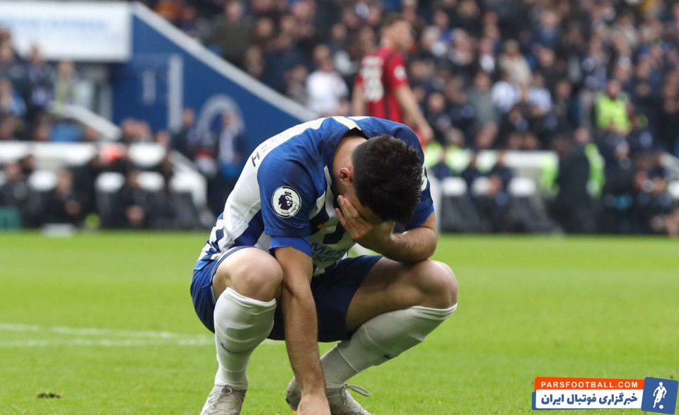 جهانبخش شنبه شب وقتی موفق شد اولین گل فصل خود را برای برایتون بزند، طاقت نیاورد و گریه کرد. اشکهای جهانبخش گویای شرایط سختش در ماههای گذشته بود.