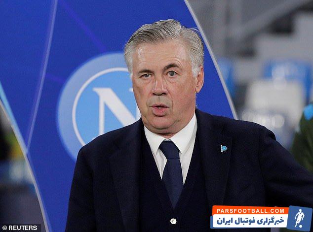 آنچلوتی در آستانه قبول هدایت تیم فوتبال اورتون انگلیس