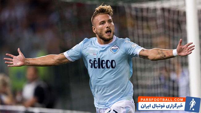 لاتزیو ؛ رکورد 17 گل ایموبیله در 14 بازی برای لاتزیو در رقابت های سری آ