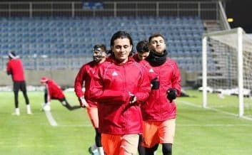 تراکتور ؛ حضور اکبر ایمانی در تمرینات تراکتور