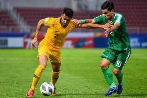 المپیک تیمهای ملی عراق و استرالیا