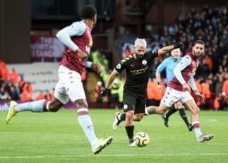 سرخیو آگوئرو با گلزنی مقابل آستون ویلا به تیری آنری رسید