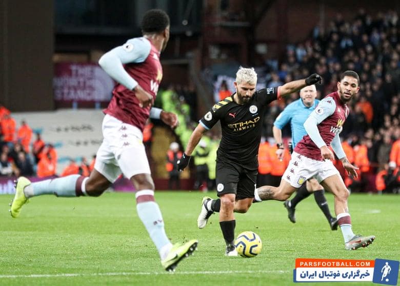 سرخیو آگوئرو با گلزنی مقابل آستون ویلا به تیری آنری رسید