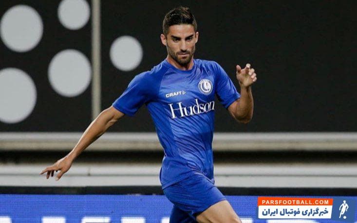 گلزنی میلاد محمدی برای خنت در دیدار برابر خنک در لیگ بلژیک
