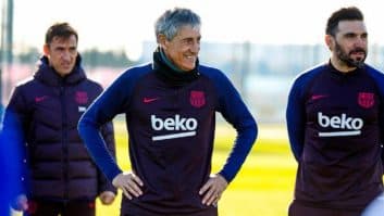 بارسلونا ؛ تمرینات بارساییها زیر نظر کیکه ستین مربی جدید