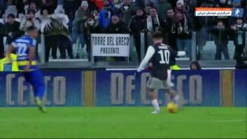 خلاصه بازی یوونتوس 2-1 پارما سری آ ایتالیا 2019/2020