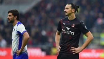 زلاتان ؛ عملکرد زلاتان ابراهیموویچ در دیدار آث میلان برابر سمپدوریا