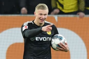 هالند ؛ هت تریک ارلینگ هالند برای دورتموند در دیدار برابر آگزبورگ