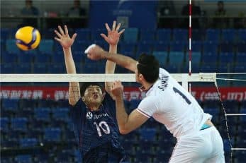 ایران ؛ پیروزی والیبال ایران برابر کره جنوبی در دیدار انتخابی المپیک