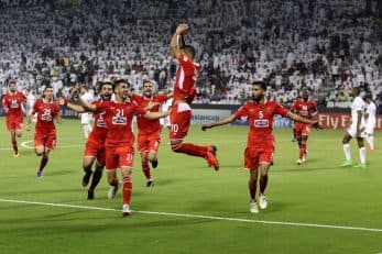 التعاون ؛ میزبانی التعاون از پرسپولیس در ورزشگاه "کویت اسپورتس کلاب"