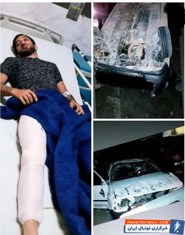 محمدباقر یخکشی عضو تیم ملی کشتی آزاد در حین حرکت در اتوبان بهشهر به سمت گلوگاه دچار سانحه رانندگی شد. خوشبختانه حال محمدباقر یخکشی خوب است.