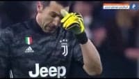 بوفون ؛ سیو های دیدنی بوفون گلر باشگاه یوونتوس در دیدار برابر آ اس رم