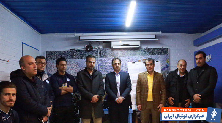 مراسم معارفه سعید رمضانی سرپرست جدید تیم استقلال با حضور اسماعیل خلیل زاده سرپرست باشگاه استقلال، امیری، سلطانی و نوروزی در محل تمرین این تیم برگزار شد.