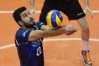 غلامی ؛ مصدومیت مسعود غلامی مدافع سرعتی زن تیم ملی والیبال