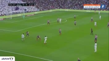 خلاصه بازی رئال مادرید 1-0 اتلتیکومادرید لالیگا اسپانیا