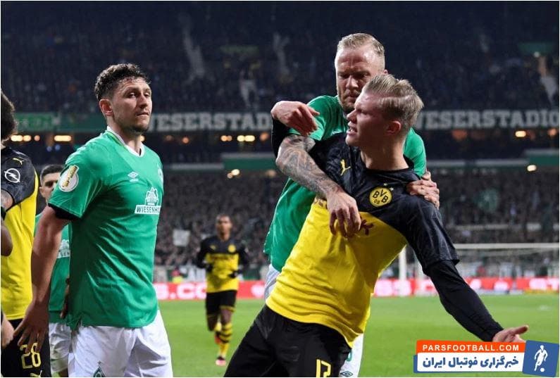 درگیری زشت هالند با بازیکنان وردربرمن باعث شد درخشش خارقالعاده و او و رکورد بینظیرش در این بازی تا حدودی تحت الشعاع قرار بگیرد.