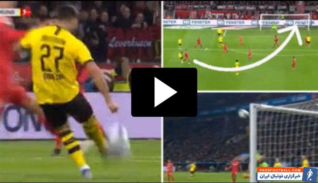 امره جان که پشت محوطه جریمه صاحب توپ شده بود، از غفلت مدافعان حریف استفاده کرد و با یک شوت دیدنی از فاصله 25 متری، توپ را به گوشه بالایی دروازه حریف فرستاد.