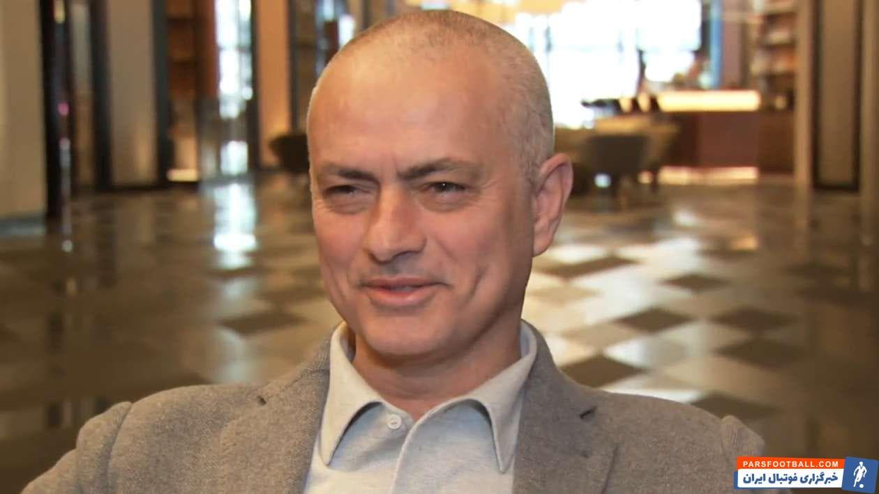 ژوزه مورینیو-سرمربی تاتنهام-کچل کردن مورینیو