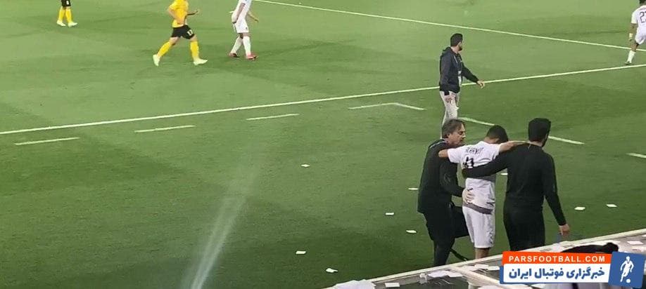 حسن الهیدوس بازیکنان سرشناس قطری که در این بازی موفق به ثمر رساندن دو گل شده بود در اواخر نیمه دوم در کورسی که با شایان مصلح دچار مصدومیت شدید شد