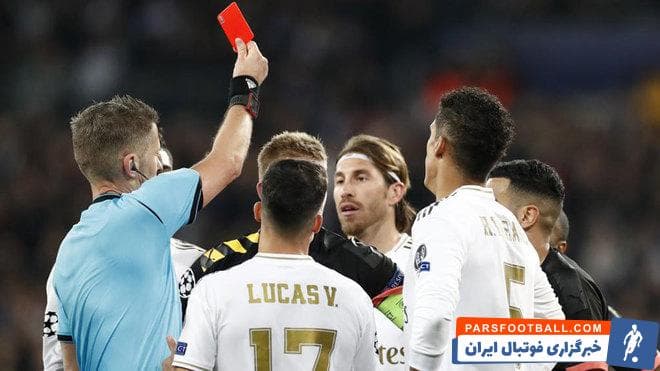 اخراج راموس در دقایق پایانی دیدار رئال و سیتی باعث شده راموس نتواند در دیدار برگشت دو تیم که ماه آینده میلادی در منچستر برگزار میشود به میدان برود.