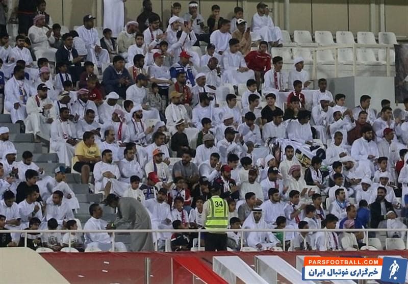 الشارجه امارات-هواداران فوتبال در آسیا-دیدار الشارجه و پرسپولیس