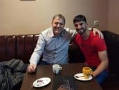 اسکوچیچ در ادامه بازدیدهایش از بازیکنان ایرانی شاغل در اروپا، به ملاقات میلاد محمدی رفت تا وضعیت این بازیکن را از نزدیک جویا شود.