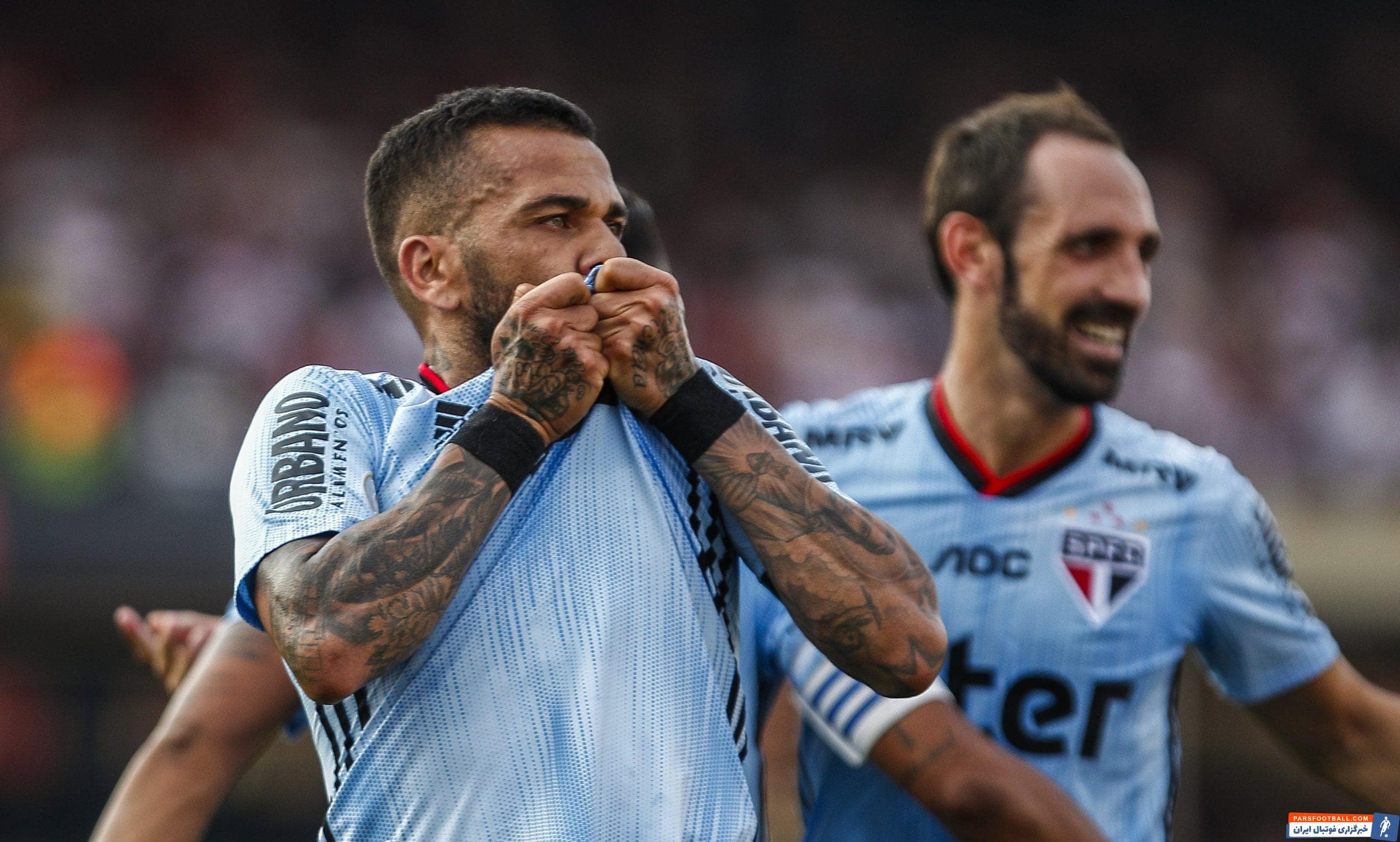 آلوز ؛ گل ضربه ایستگاهی دنی آلوز برای سائوپائولو در لیگ فوتبال برزیل