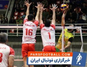 والیبال ؛ برد شهرداری ارومیه برابر خاتم اردکان در لیگ برتر والیبال