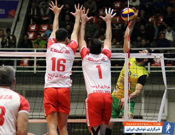والیبال ؛ برد شهرداری ارومیه برابر خاتم اردکان در لیگ برتر والیبال