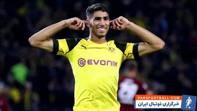 حکیمی ؛ گل ها و مهارت های برتر اشرف حکیمی در دورتموند ؛ خبرگزاری پارس فوتبال