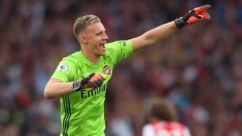 لنو ؛ سیو های برند لنو دروازه بان آلمانی باشگاه فوتبال آرسنال انگلیس