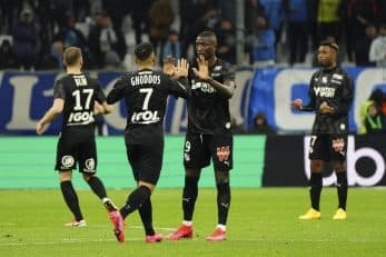 قدوس ؛ گلزنی سامان قدوس در دیدار برابر مارسی لوشامپیونه فرانسه