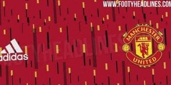 این طرح منچستریونایتد رد قلم مو بوده و رنگ‌های سنتی این باشگاه مانند همیشه برجسته هستند، اما طرح گرافیکی سیاه و زرد بر قسمت جلوی پیراهن دیده می‌شود.