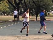 رونالدییو ؛ قهرمانی تیم رونالدینیو در مسابقات فوتبال در زندان پاراگوئه