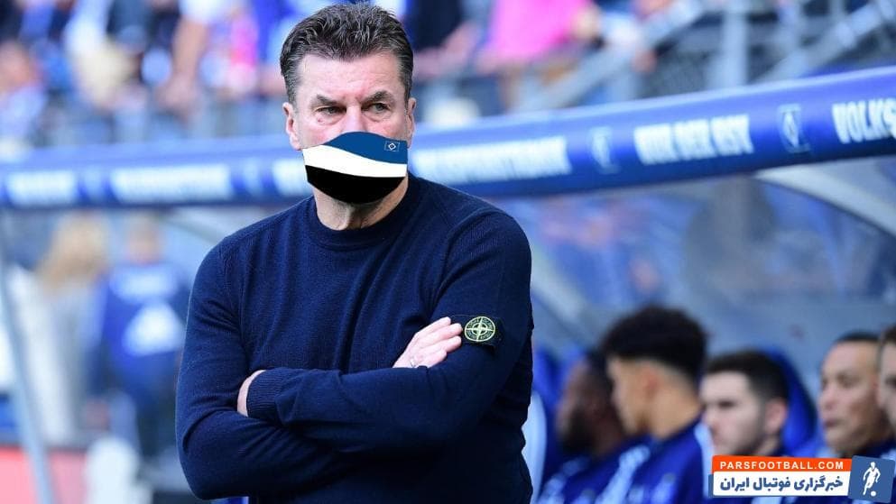 تصویری که از دیتر هکینگ سرمربی هامبورگ به صورت مونتاژ با ماسک طراحی شده منتشر شده در حال حاضر از پرطرفدارترین ها بین هواداران هامبورگ به حساب می آید.