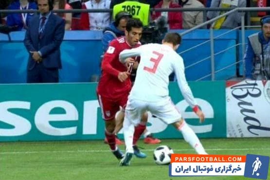 یادآوری صحنه لایی زدن وحید امیری به پیکه در صفحه فیفا + عکس