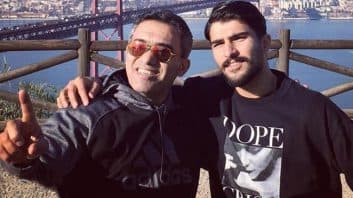 امیر عابدزاده ؛ به انتشار عکس های خود همراه با پدرش احمدرضا عابدزاده در تیم پرسپولیس پرداخت